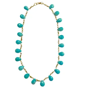 Turquoise Chain Necklace