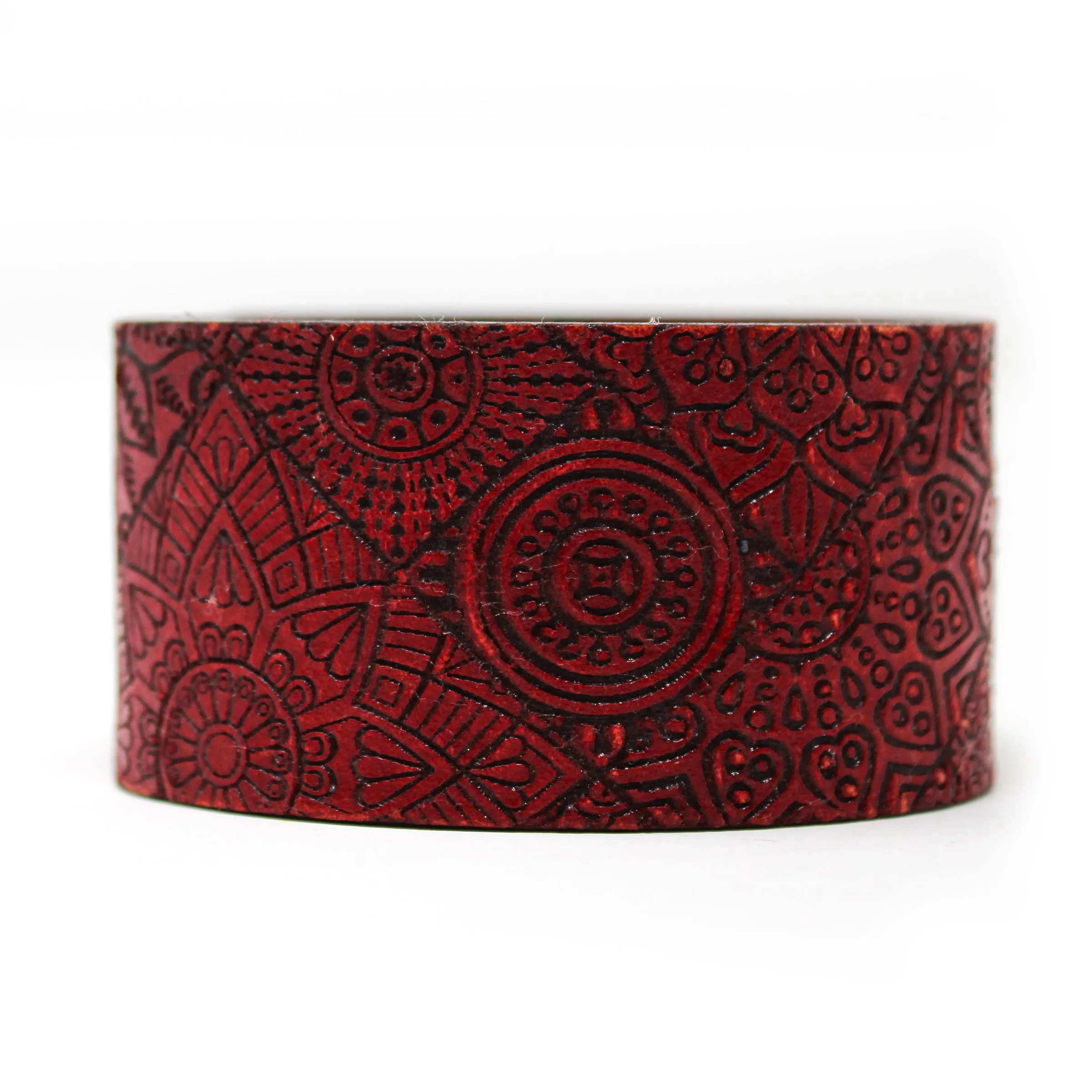 Women's Leather Cuff - Spring Love Cuff