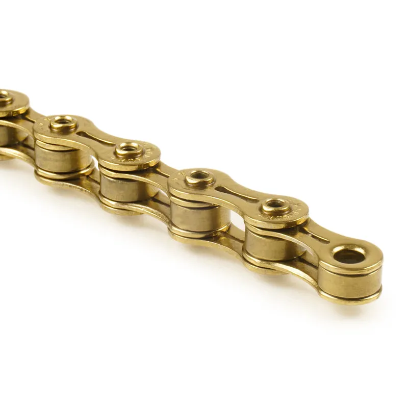 YBN 1/8" Track/ BMX Gold Chain SLA410-TiG (note we also stock this chain in silver)